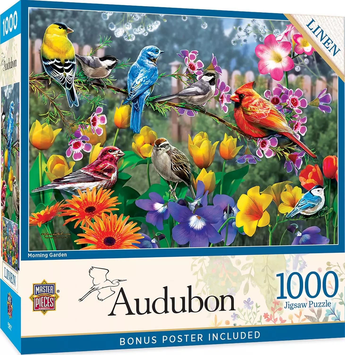 MasterPieces Morning Garden – 1000 Piece Jigsaw Puzzle #72118