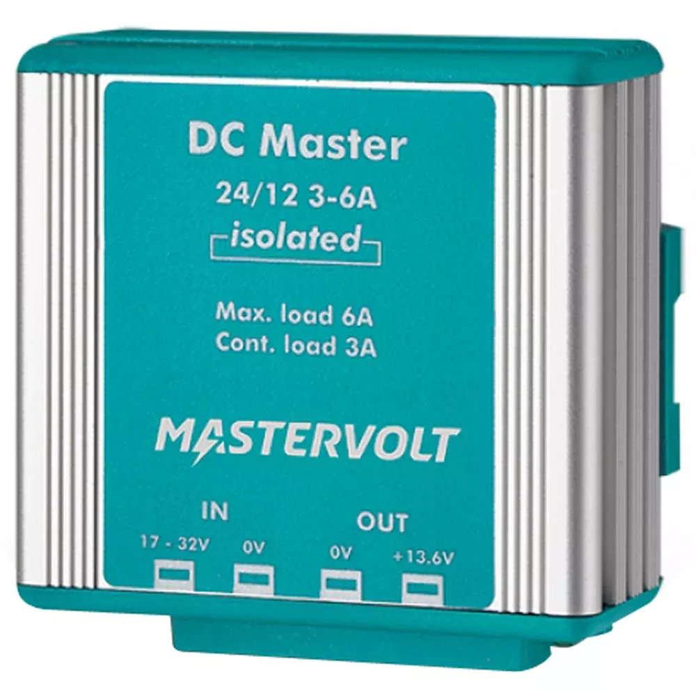 Mastervolt DC Master 24V to 12V Converter – 3A w/Isolator [81500100]