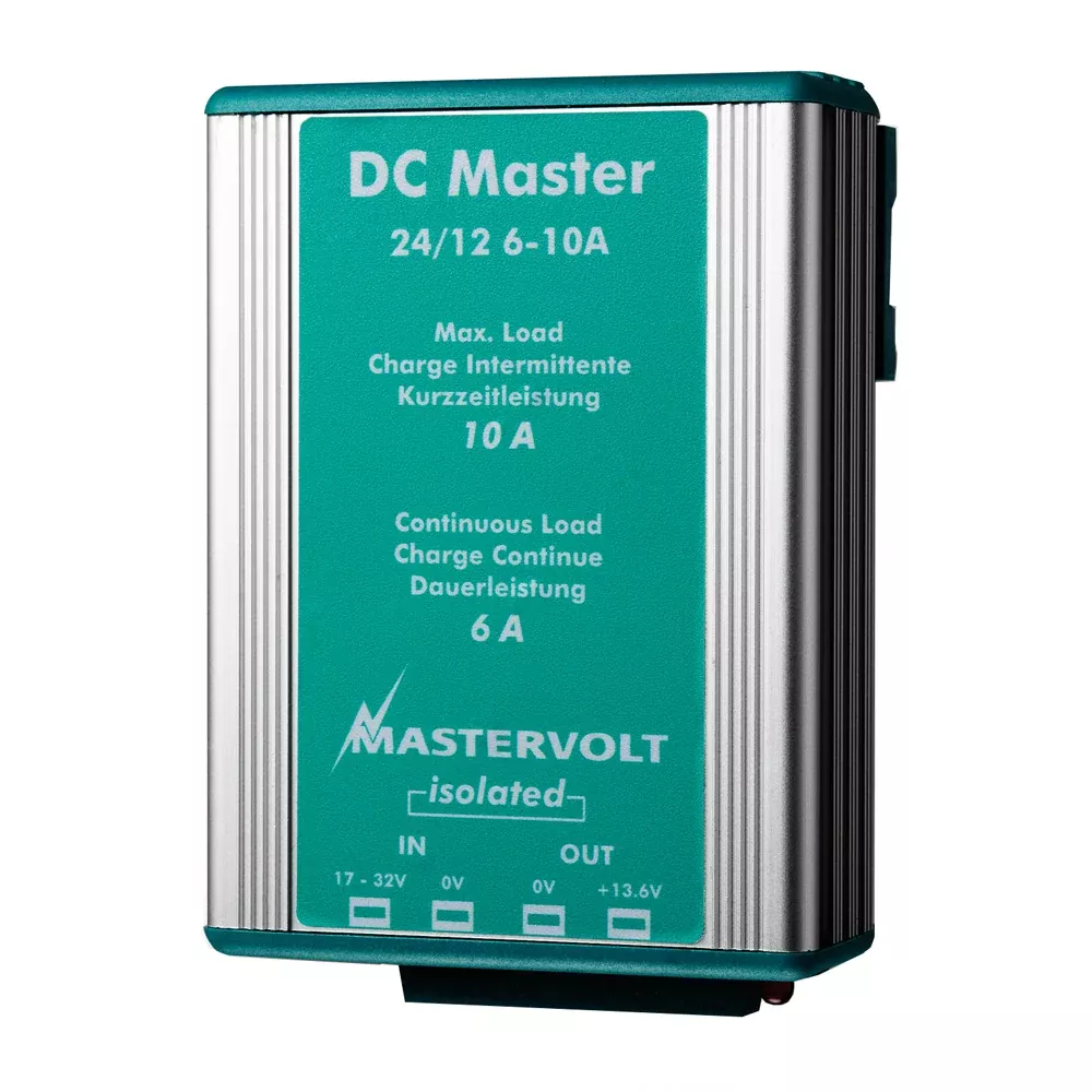 Mastervolt DC Master 24V to 12V Converter – 6 Amp [81400200]