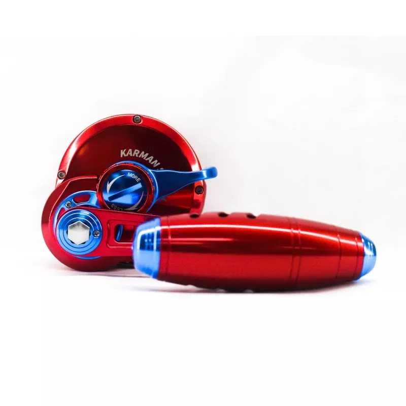 Maxel Reel Baitcast Rage Pro 70ML Red/Blue (0048)