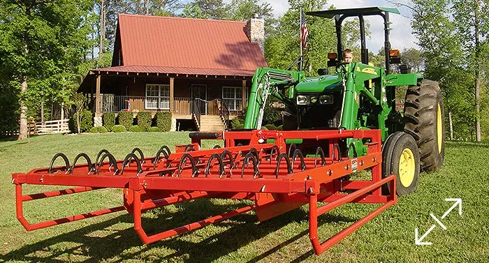 Maxilator | Accumagrapple Bale Accumulator | Model MAG100WS | 42″ Max Bale Length | Handles 10 Square Bales | Horsepower 50+ HP | For Tractor