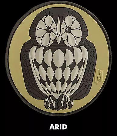 Maxpedition Owl 3D PVC Morale Patch
