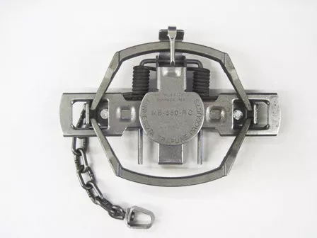 MB-550-RC Coil Spring Trap (Double Coiled/Cast Offset Jaws)
