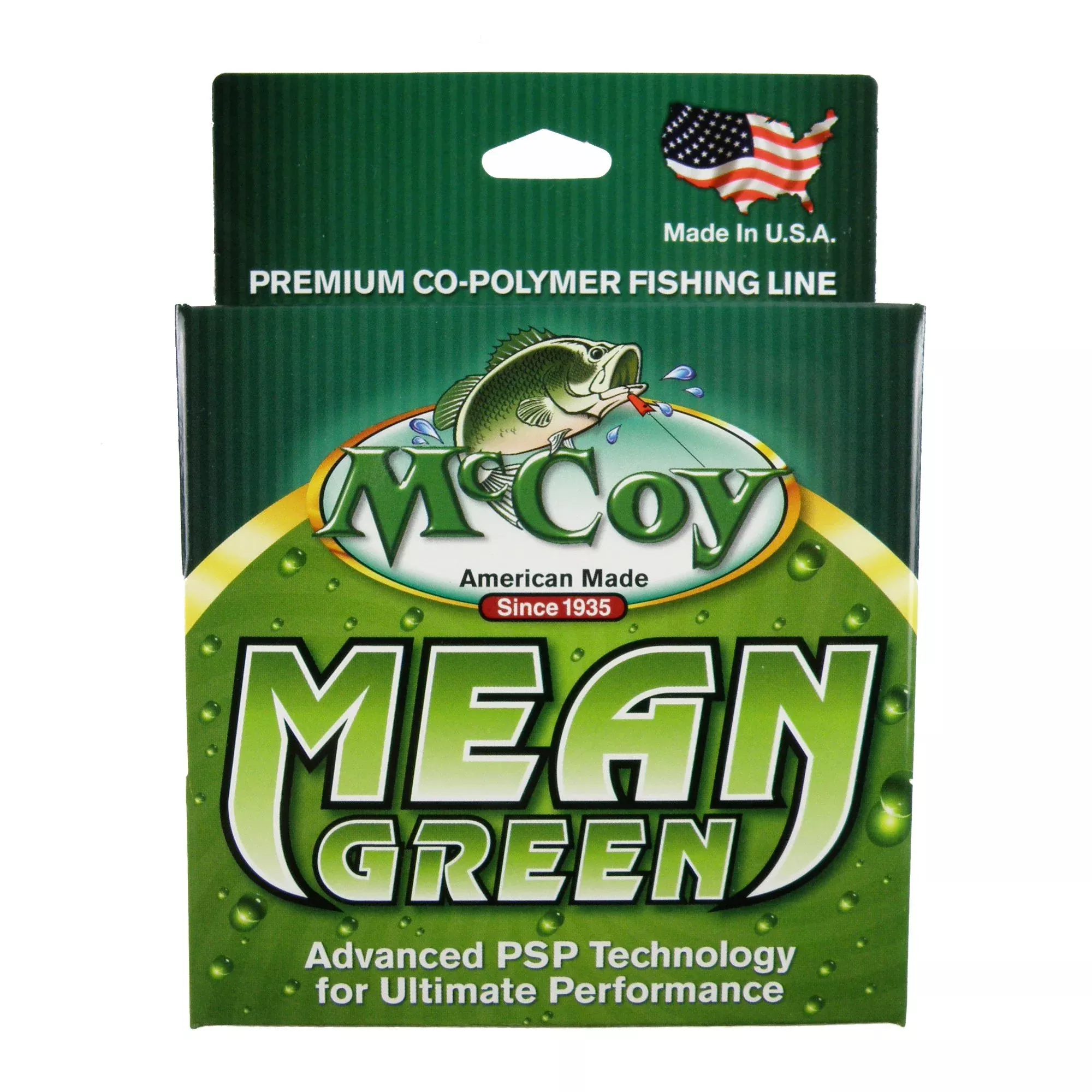 McCoy Premium Co-Polymer Fishing Line – Mean Green