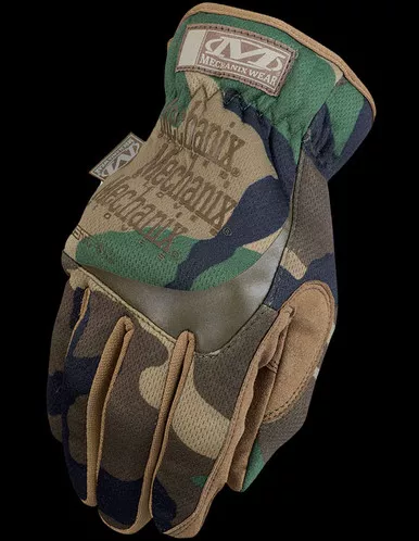 Mechanix FastFit Woodland Camo