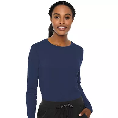 MED COUTURE Women Performance Knit Tee (8499)