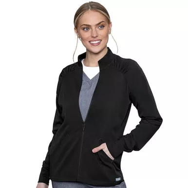 MED COUTURE Women Raglan Warmup Jacket