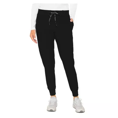 MED COUTURE Womens Peaches Seamed Petite Jogger