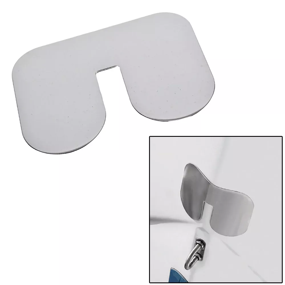 Megaware ScuffBuster Standard with Notch – 5.75″ x 4.5″ – Notched Bowguard – 22G – Stainless Steel [02638]
