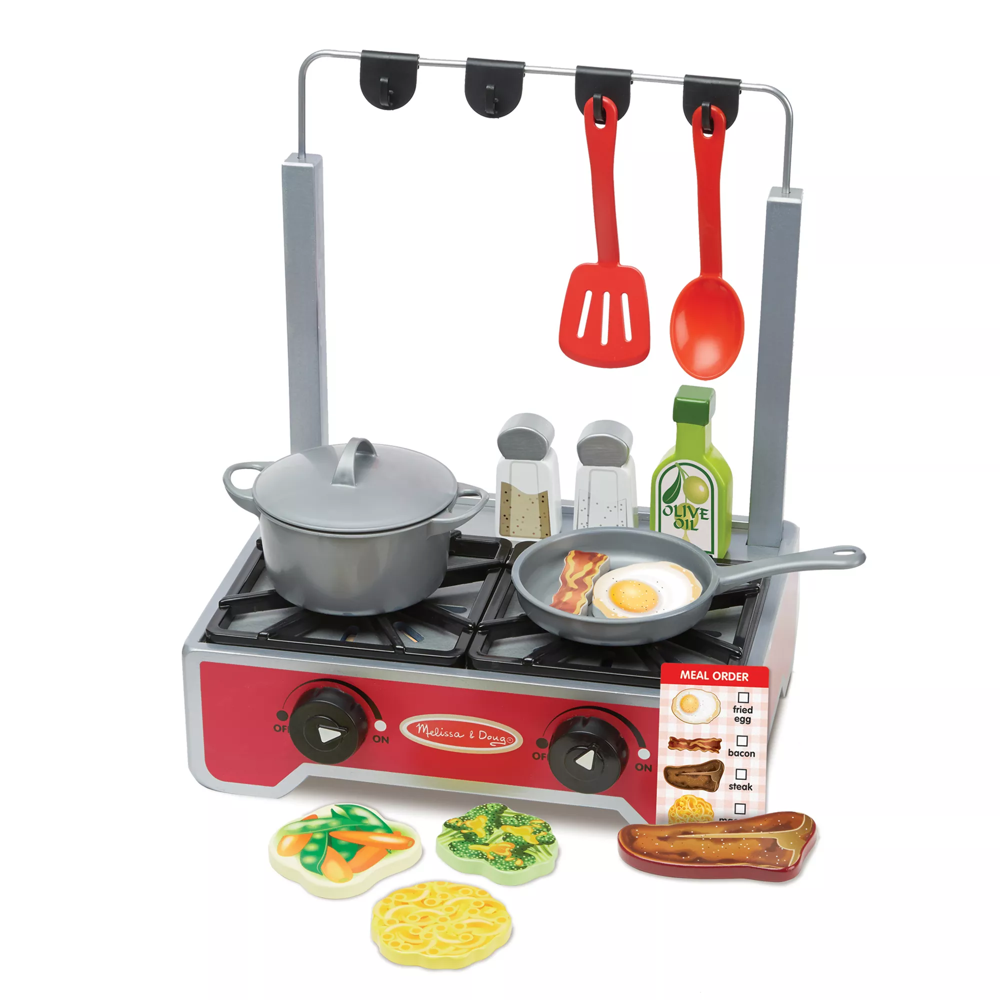 Melissa & Doug Deluxe Wooden Cooktop Set Item #9288