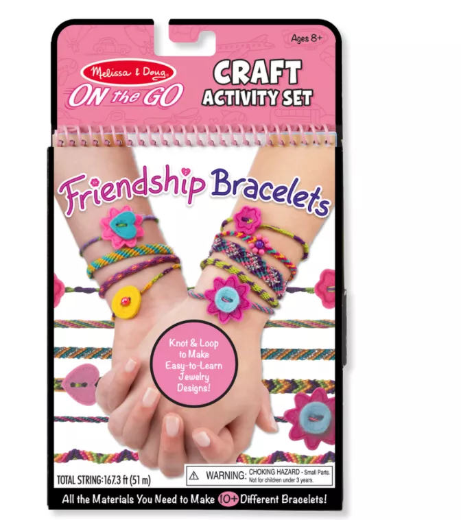 Melissa & Doug On the Go Crafts – Friendship Bracelets #9422