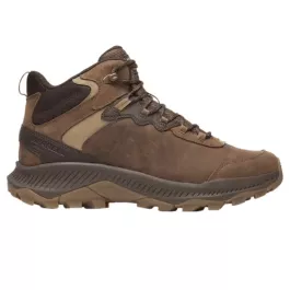 Merrell Men's Speed Strike 2 Mid Leather Waterproof Hiking Shoes - Mole - 8.5