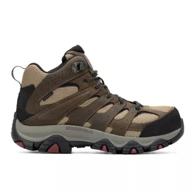 MERRELL Women's Moab Vertex 2 Mid Otter Work Shoes (J006148)
