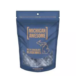 Michigan Awesome Milk Chocolate Blueberries