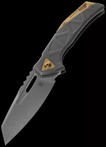 Midgards-Messer Bifur Titanium Bronze Folding Knife