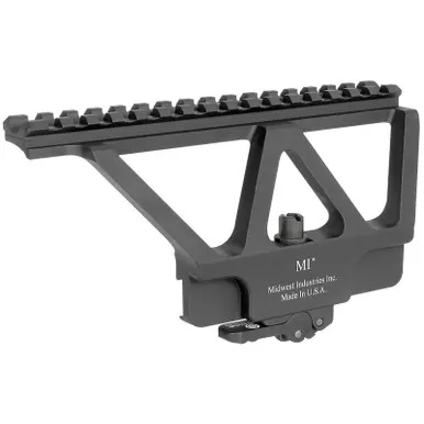 Midwest Quick Detach Picatinny-Style Scope Mount AK-47 AK-74 SR Matte