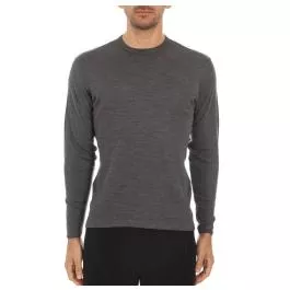 Minus33 Men's Chocorua Midweight Wool Crew - Charcoal Grey - L
