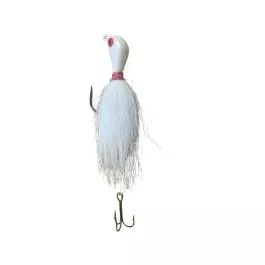 Mission Tackle Lake Trout Bucktail Jig - 3/4 oz. - White