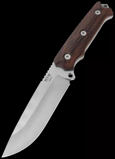 MKM Base Camp Santos Wood Fixed Blade
