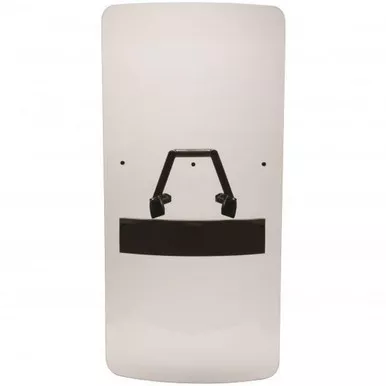 Monadnock Model 2448H Peacekeeper Riot Shield w/ Triangular Ambidextrous Handle, Clear, 24" x 48"