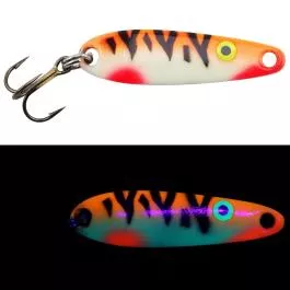 Moonshine Lures Ice Jig Spoon - 1/2 oz. - Tangerine Tiger