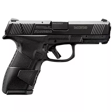 Mossberg MC-2 Compact 9mm, 4" Barrel, Black, 3 Dot Sights, Flat Profile Trigger, 2 Mags, 1-13Rd and 1-15Rd
