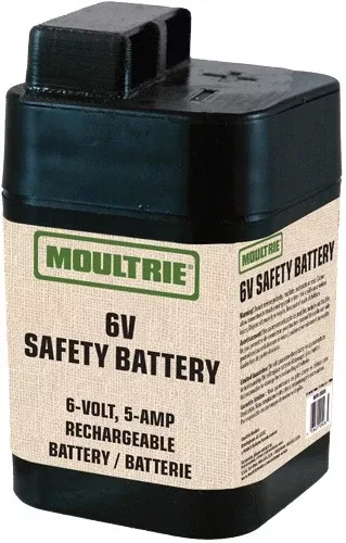 Moultrie Battery Rechargeable – 6-volt 5-amp Safety Sealed