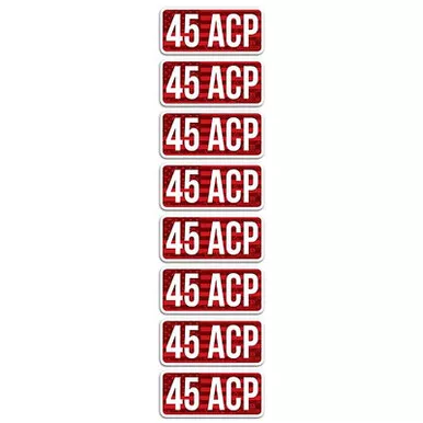 MTM CL45ACP AMMO CALIBER LABELS 45 ACP