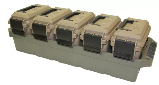 MTM Molded Products Company MTM 5-Can Ammo Crate Mini #AC5C