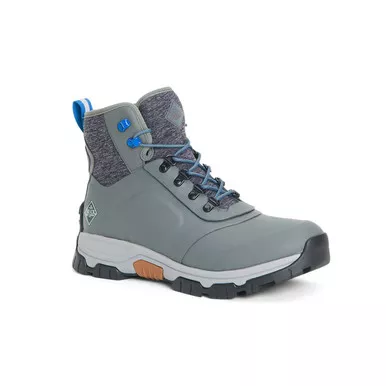 MUCK BOOT COMPANY Men's Apex Gray Lace Up Boots (AXML-101-GRY)