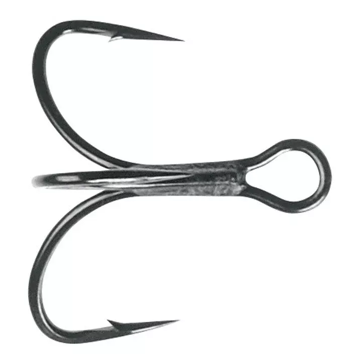 Mustad KVD Elite Round Bend Treble Hook - 1x strong