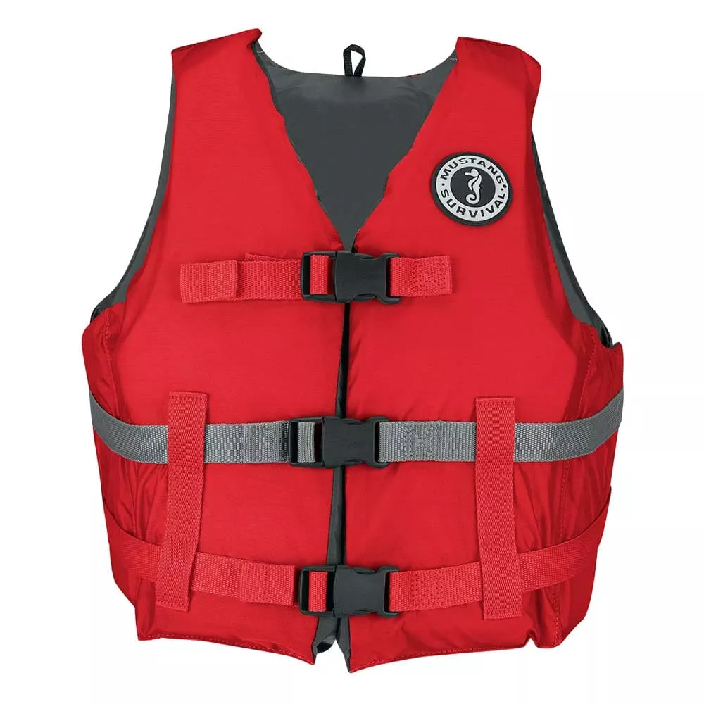 Mustang Livery Foam Vest – Red – XL/XXL
