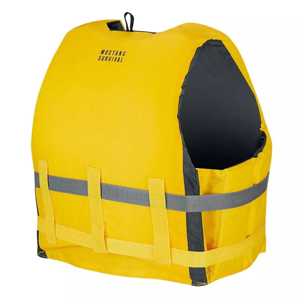 Mustang Livery Foam Vest – Yellow – XS/Small