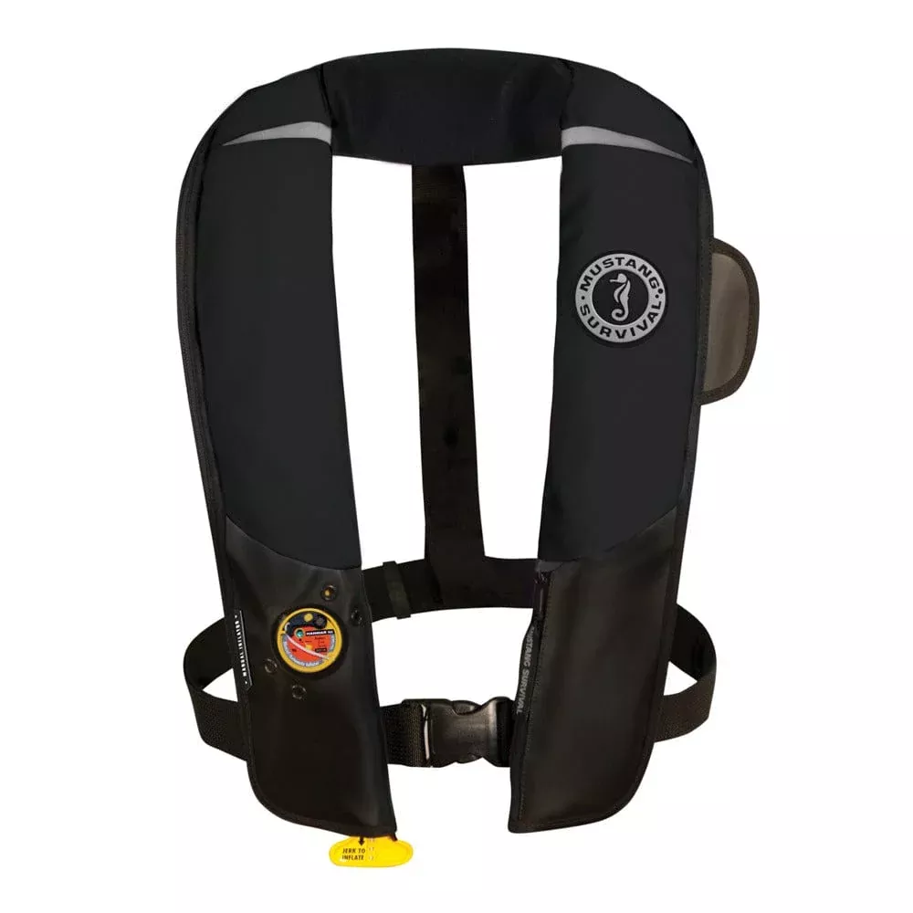 Mustang Pilot 38 Manual Inflatable PFD – Black