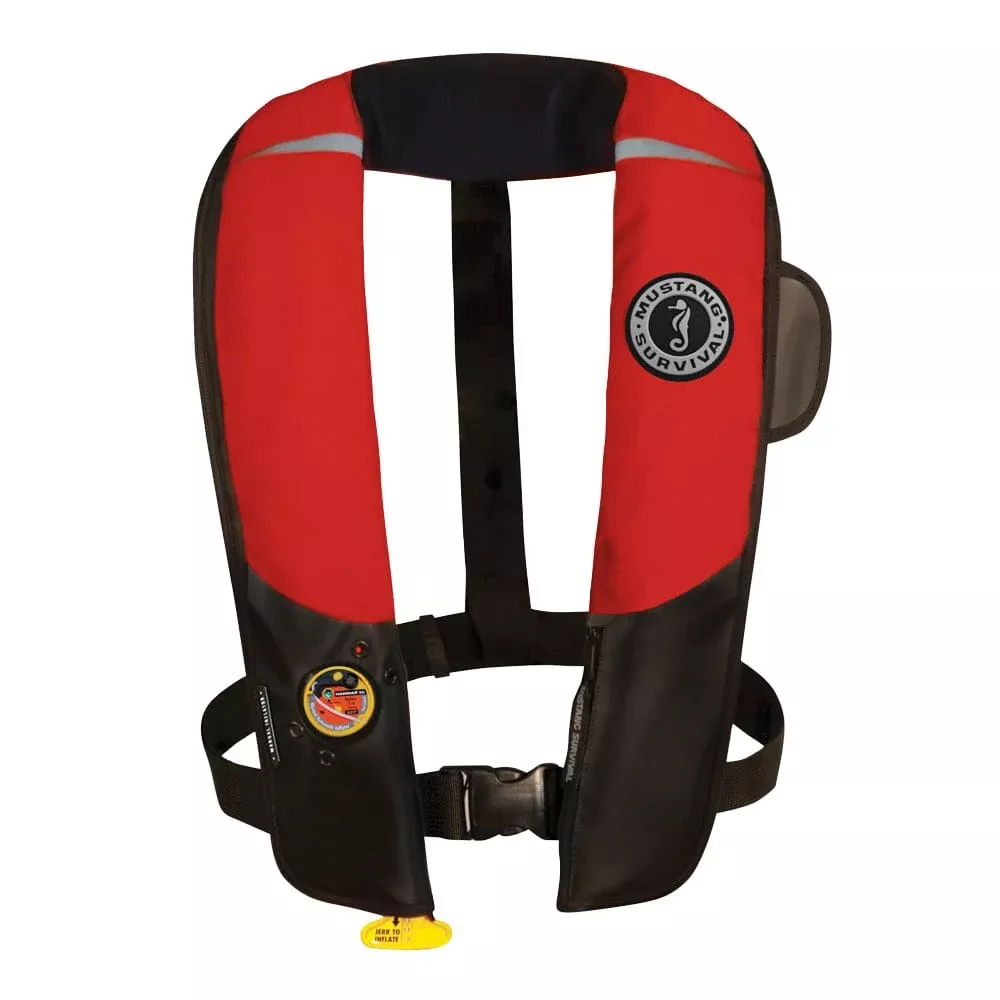 Mustang Pilot 38 Manual Inflatable PFD – Red/Black