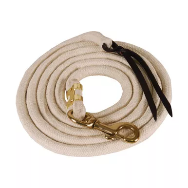 MUSTANG Pima Cotton With Bolt Snap White Lead