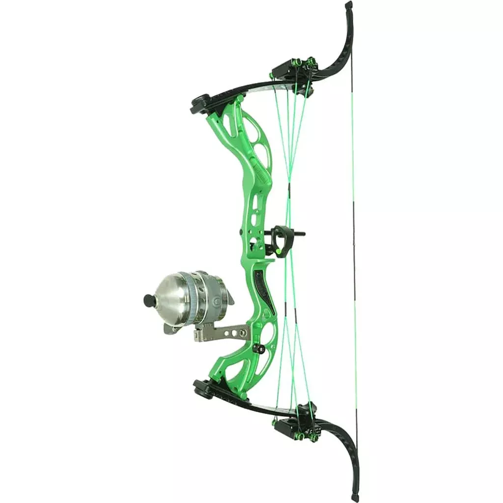 Muzzy Lv-x Bowfishing Kit Green 25-29 In. 25-50 Lbs. Rh