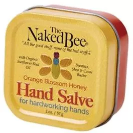 Naked Bee Hand & Cuticle Salve – Orange Blossom Honey