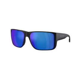 Native Eyewear Badlands XL - Matte Black - Blue Reflex - Premium Polarized Lenses