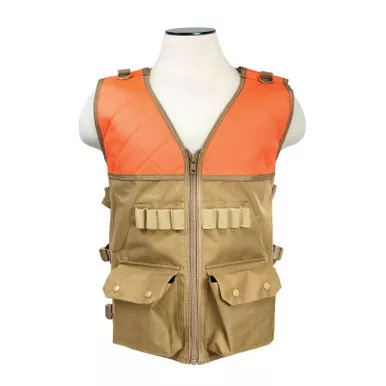 NcStar CHV2942TO Hunting Vest Blaze Orange/ Tan
