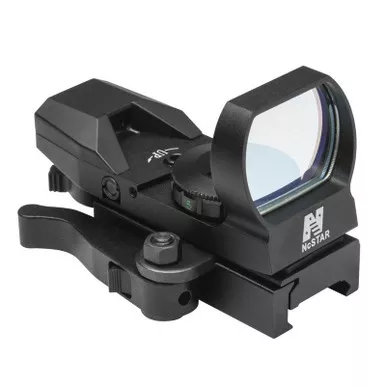 NcStar D4BQ Red Four Reticle Reflex Sight w/ QR Mount