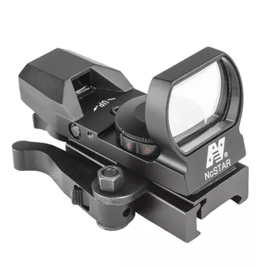 NcStar D4RGBQ Red & Green Reflex Sight w/ 4 Reticles & QR Mount