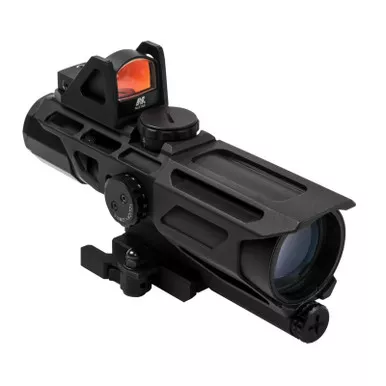 NcStar VSTM3940GDV3 GEN3 Ultimate Sighting System (USS) 3-9x 40mm Scope w/ Red Micro Dot Sight