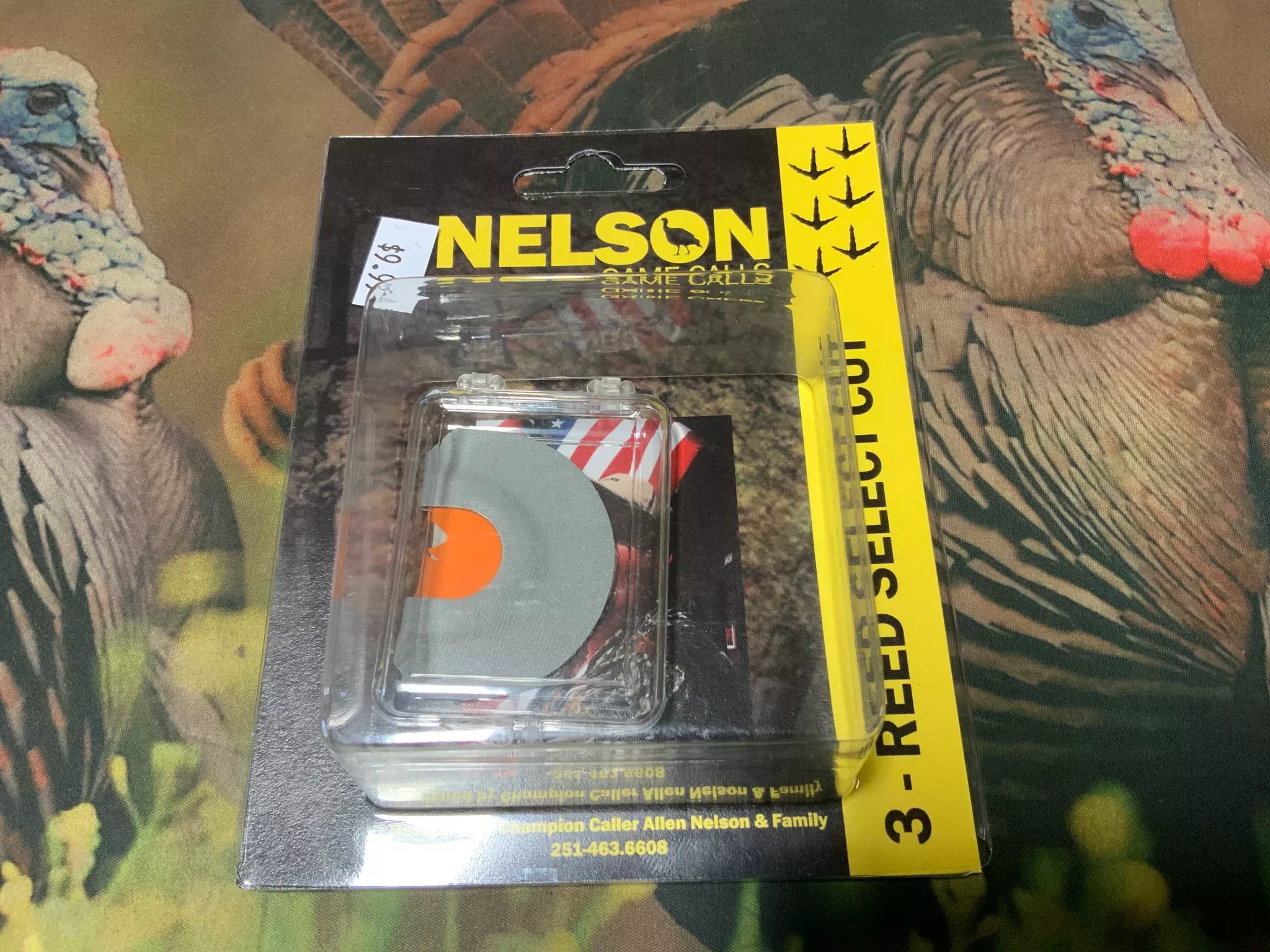 Nelson Game Calls 3 Reed Select Turkey Mouth Call #3REEDS