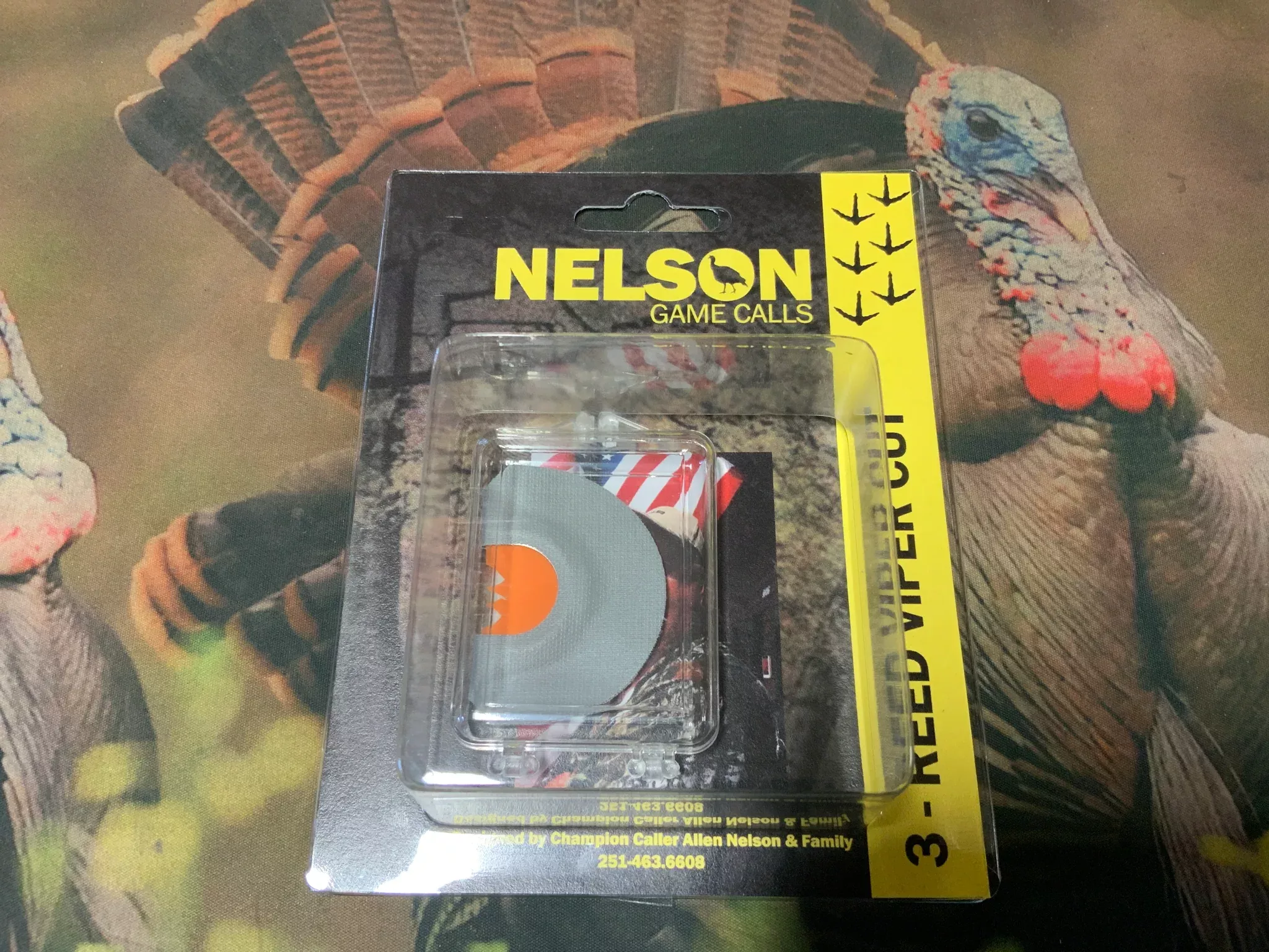 Nelson Game Calls 3 Reed Viper Turkey Mouth Call #3REVIPER