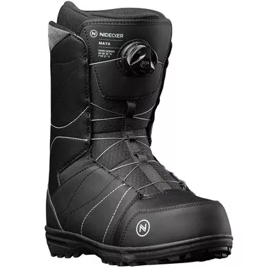 NIDECKER Women's Maya Black Snowboard Boots (N.22.BTW.MAY.BK)