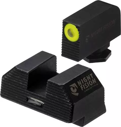 Night Fision Costa Ludus Set for Glock 17 19 34 Yellow Ring