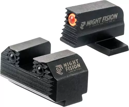 Night Fision SpringfieldHellcat OSP XD-SOrg Ring Sq Blk Rear