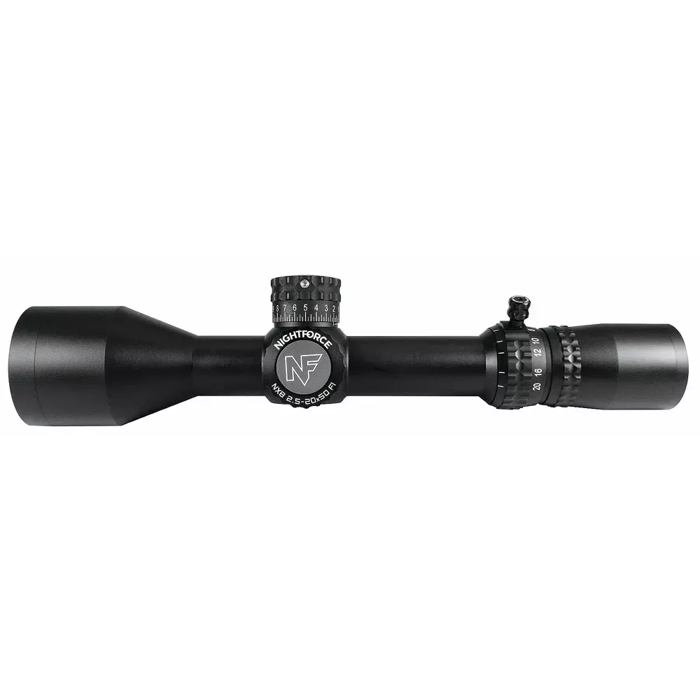 Nightforce NX8 2.5-20X50 FFP Riflescope MIL-C Illuminated Reticle