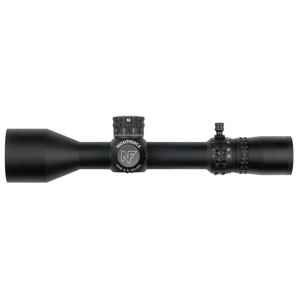 Nightforce NX8 2.5-20X50 Riflescope MOAR-CF2 Reticle